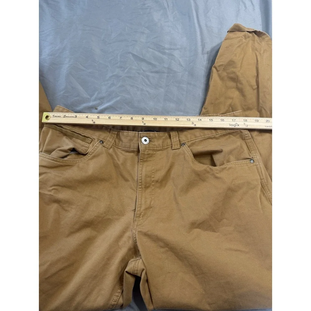 The North Face Men's Size 36x30 Khaki Chino Casual Hiking Pants Outdoor